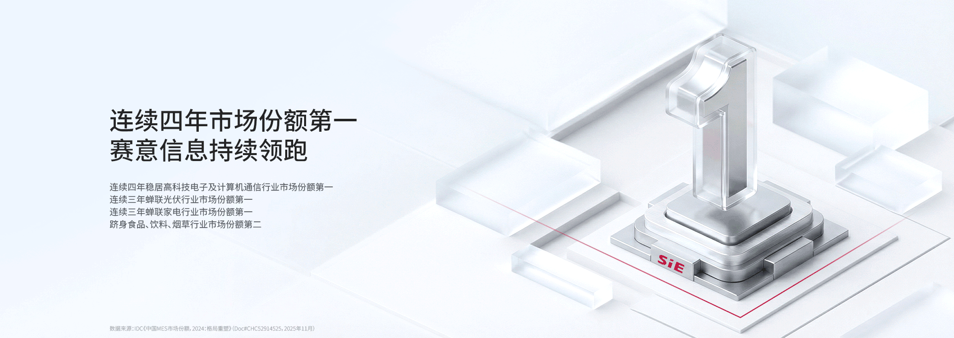 MES市場份額蟬聯第一