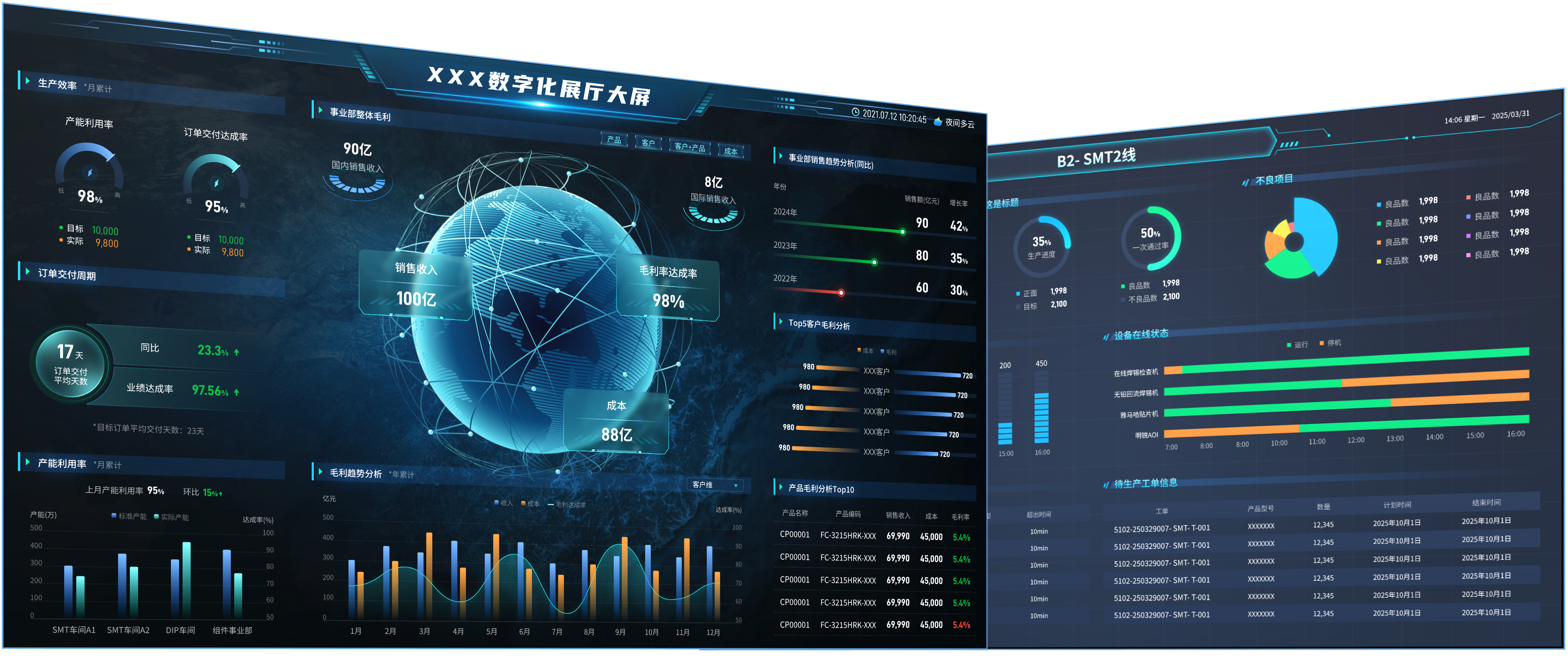 數字化展廳大屏